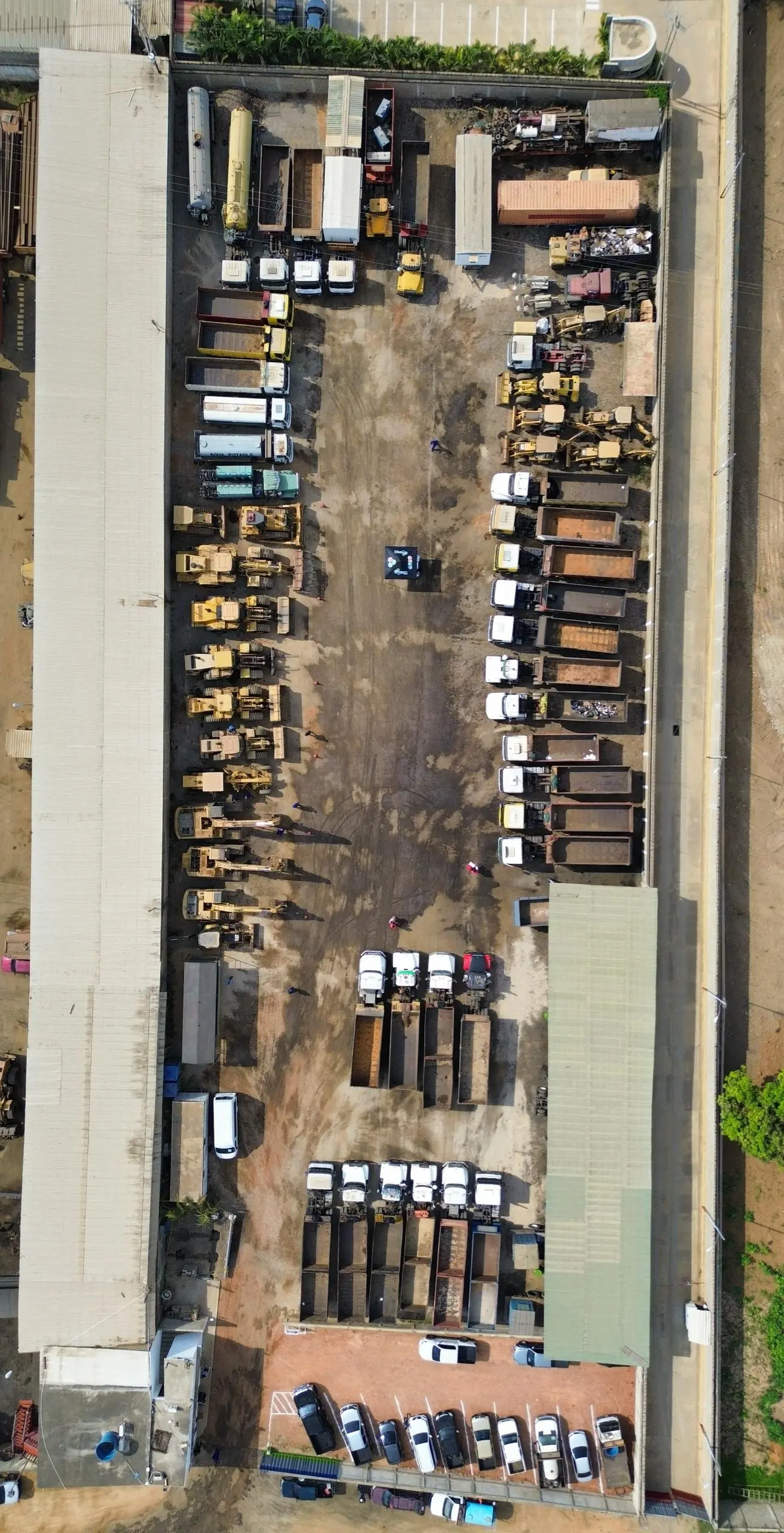 Imagen aérea vertical